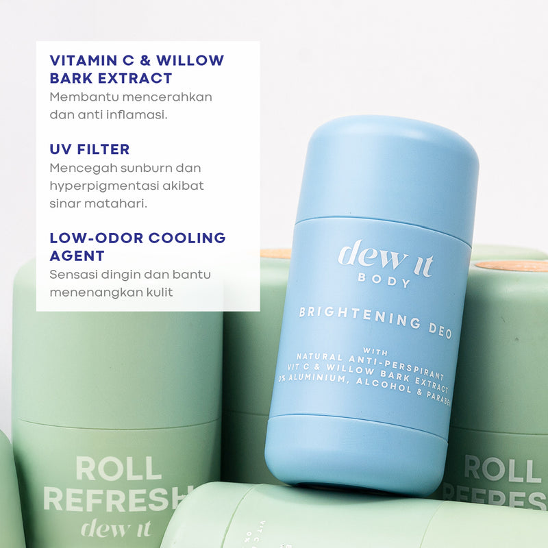 Dew It - Brightening Deo with Vit C & Willow Bark Extract