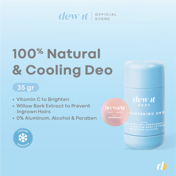 Dew It - Brightening Deo with Vit C & Willow Bark Extract