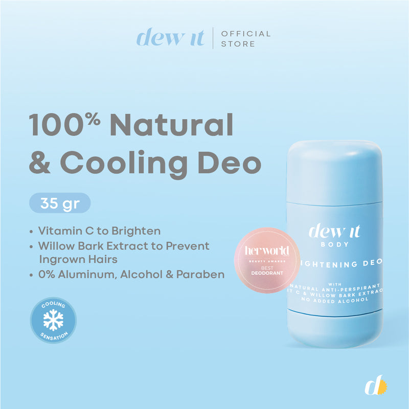 Dew It - Brightening Deo with Vit C & Willow Bark Extract
