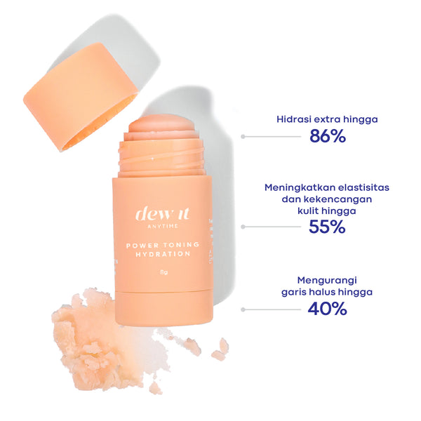 DEW IT - POWER TONING HYDRATION TRAVEL SIZE 8 GR