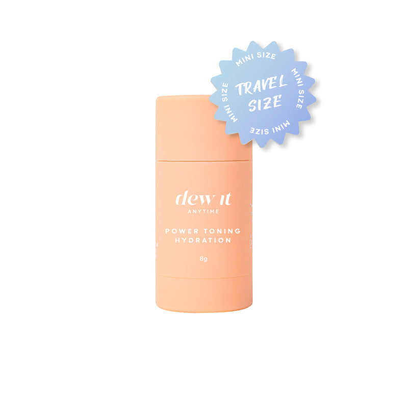 DEW IT ANYTIME - POWER TONING HYDRATION TRAVEL SIZE 8 GR