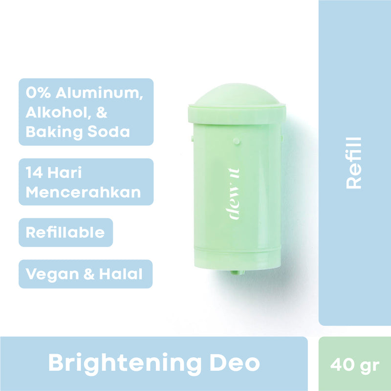 Dew It On The Go - Brightening Deodorant Refill Pod